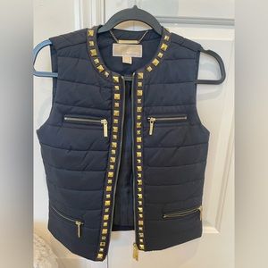 Navy Blue Michael Kors Vest